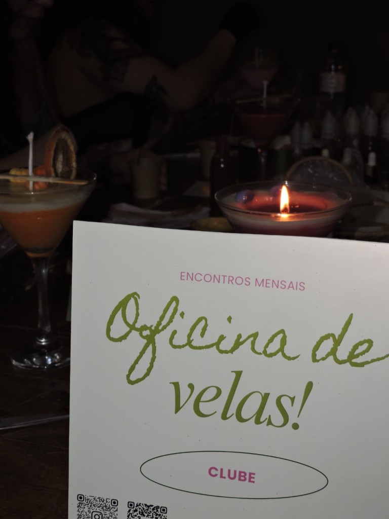 Oficina de velas Grunevald — encontros mensais do clube
